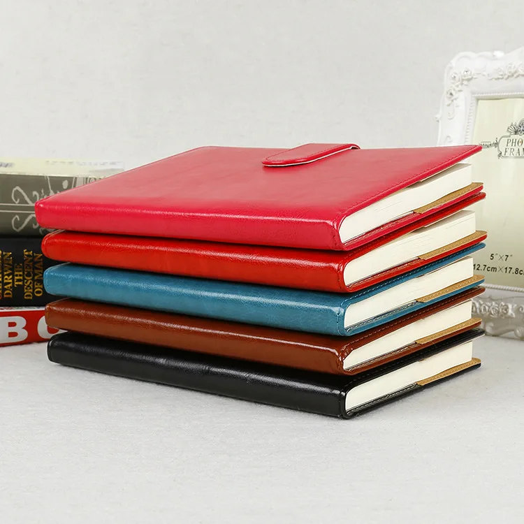 

Coloffice creative A5 Notepad pu leather cover noteooks business books agnda 2018 Schedule book day plan/month plan/year plan