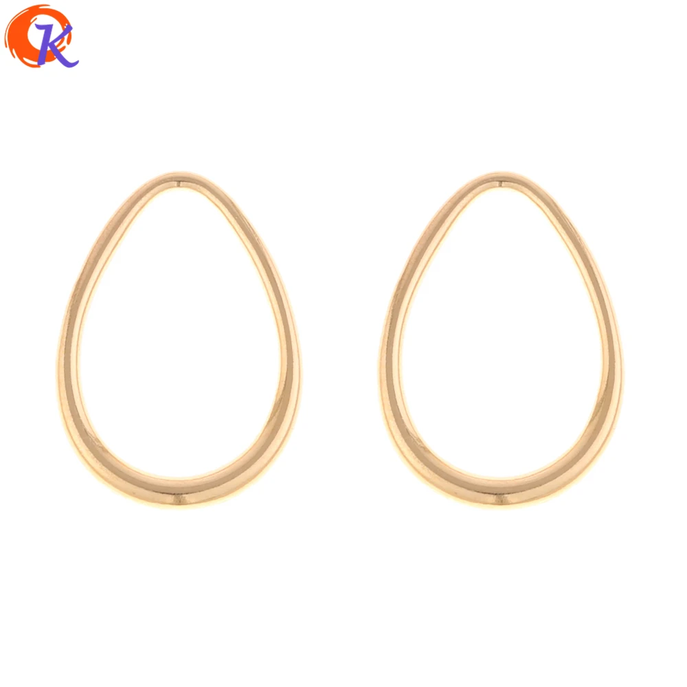 

Cordial Design 100Pcs 20*28MM Jewelry Making/Earring Stud/Drop Ring Shape/Hand Made/DIY Earring Accessories/Earring Findings