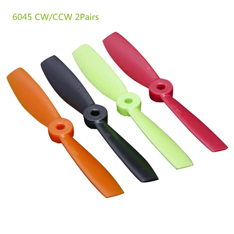 

2Pairs 6045 Propellers Props 6 inch CW CCW 250 Quadcopter 6" Mini Quad Flat Paddle for FPV Motor 2204 2206 2208 Multicopter