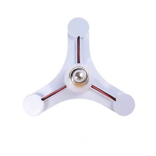 3 в 1 e27 светодиодный лампы гнездо сплиттер адаптер держатель для Аксессуары для фотостудий белый Цвет