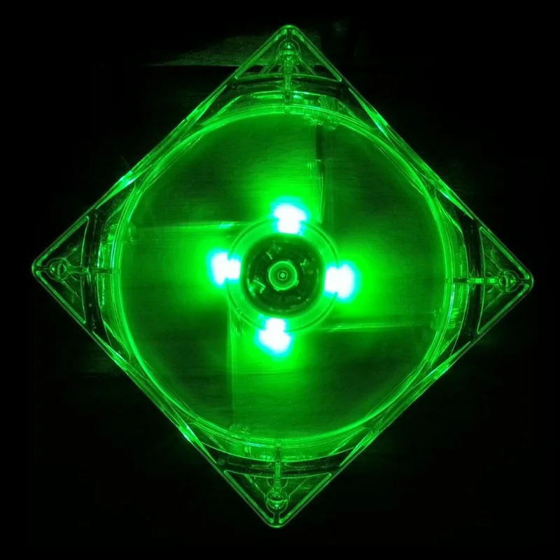 

120mm Fans 4 LED 4pin Hydraulic Bearing LED Blue Computer Case Cooling Fan for Computer Case 120 x 120 x 25mm
