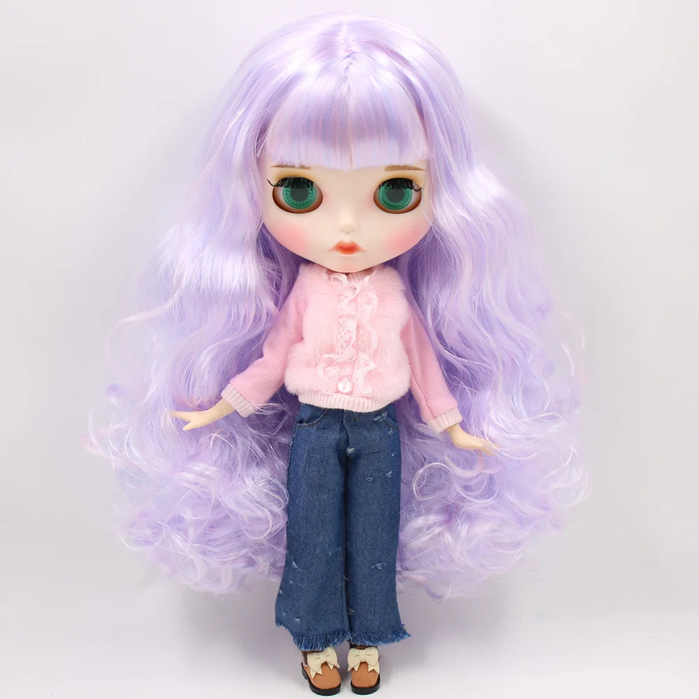 Susan – Premium Custom Neo Blythe Doll with Multi-Color Hair, White Skin & Matte Pouty Face 2