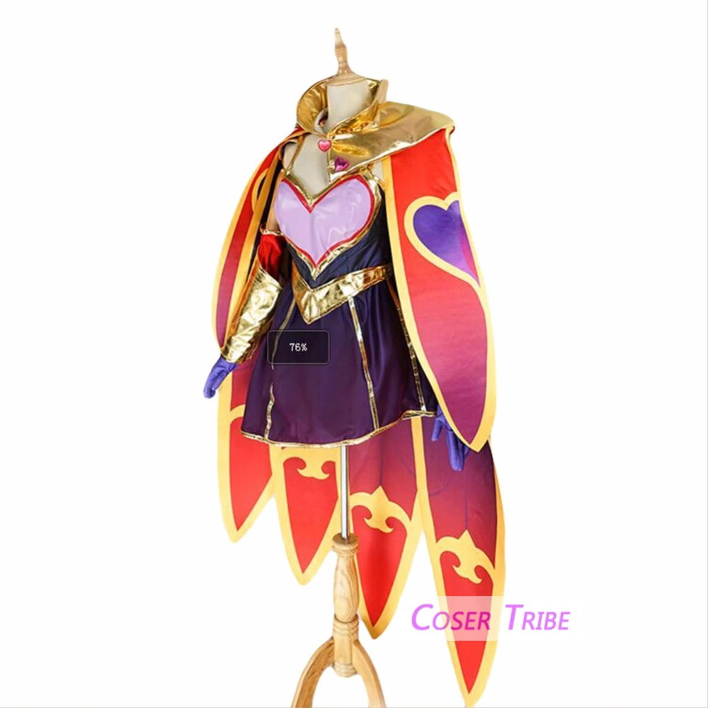 

[ STOCK] 2018 Game LOL Sweetheart Xayah Valentine's Day Cosplay Costume Full Set For Halloween Carnival Free shipping Customsize