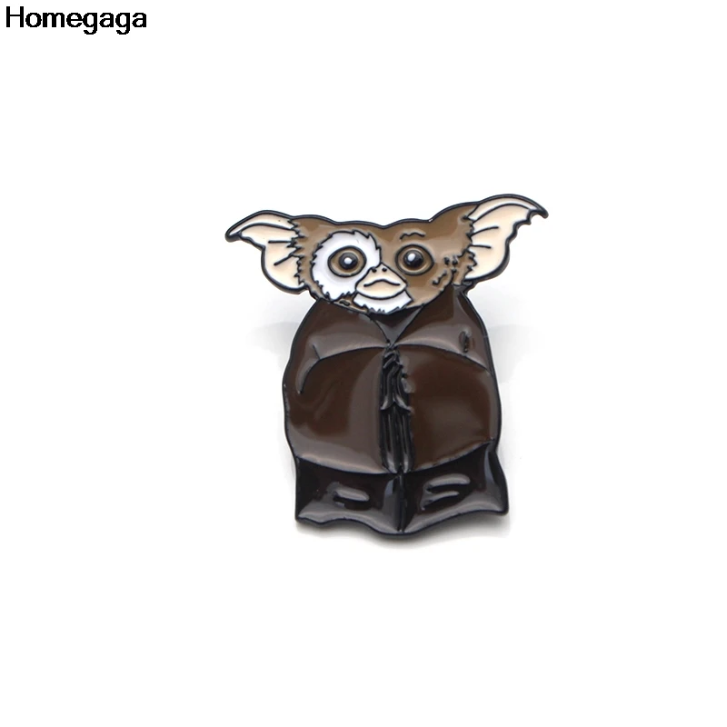 Homegaga Gremlins Gizmo эмалированные булавки для одежды подарок ювелирные изделия para сумка рубашка шляпа рюкзак брошь со знаком отличия Значки для мужчин D1916