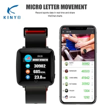 Смарт-часы пульсометр смарт-браслет кровяное давление смарт-Браслет фитнес-трекер погоды смарт-браслет для ios android