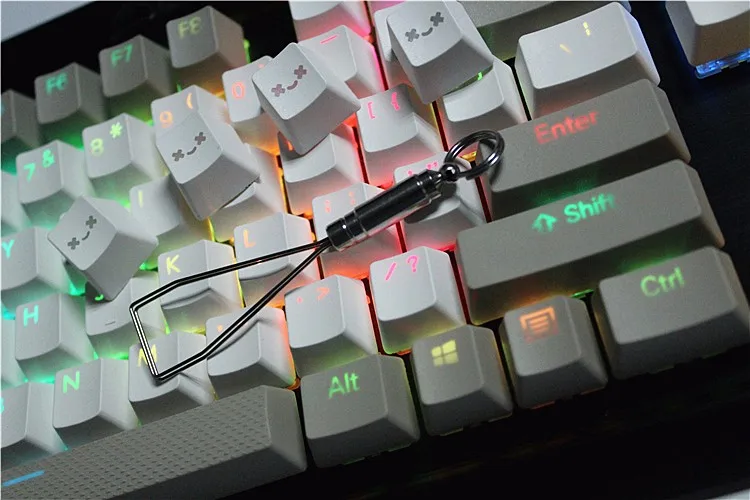 MP 104 клавишные колпачки pbt transplucidus с подсветкой двойной съемник белый и серый ретро-брелок Вишневый выключатель MX для механической игровой клавиатуры