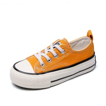 

Children Shoes New 2019 Fashion Brand Slip On Canvas Girls Boys Sneakers Fashion Rubber Anti Silppery Spring Kids Boy Shoes