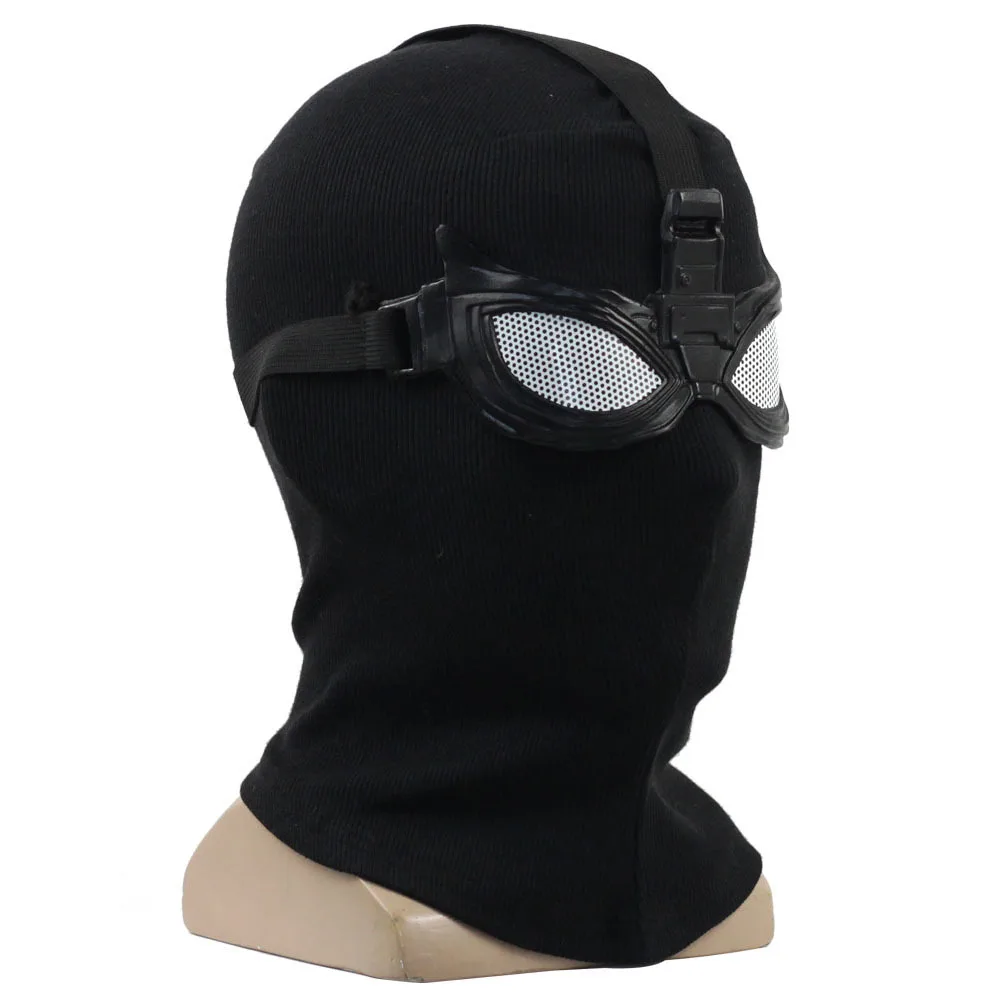 Black Sneak battle Spiderman Far From Home cosplay Spider-Man Noir Mask Black Mask+ Eye Patch Costume Props for Halloween Party