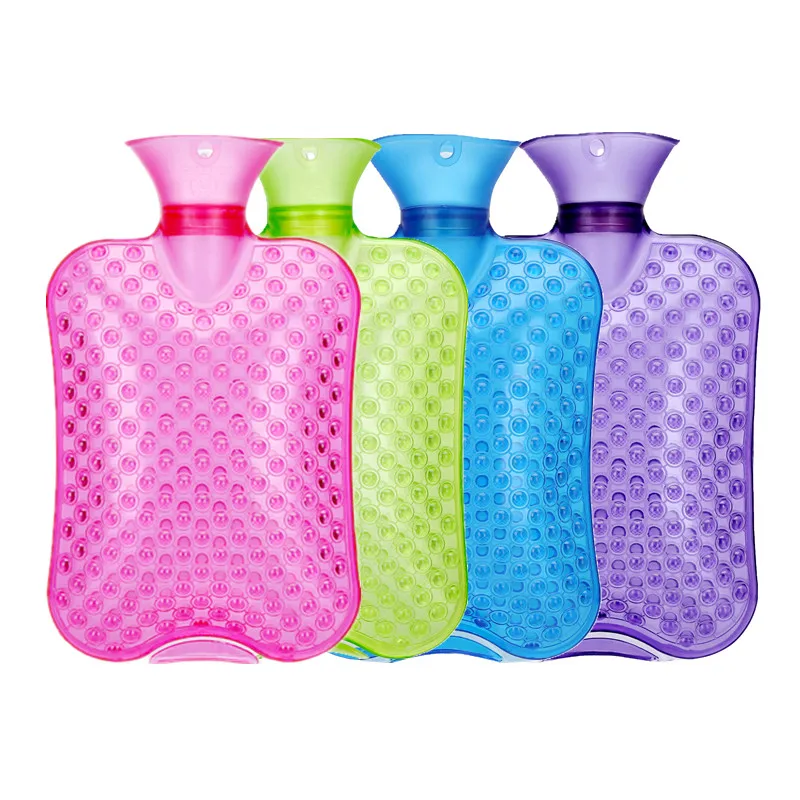 1L pvc rubber hot water bottle hot water bag for body warm handsin Hot