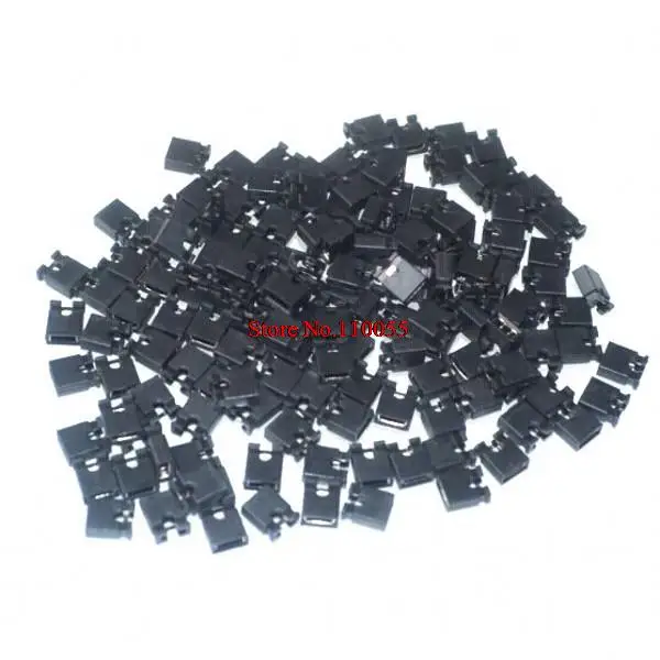 

100pcs Mini Micro Jumper for 2.54mm Header (shunts) Short Circuit Block Jumper