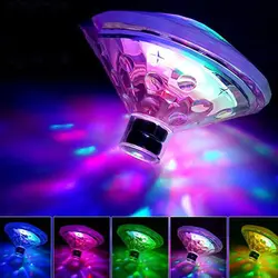 Новый Алмаз подводный детская Ванна лампы Красочный отбеливание светодиодный Водонепроницаемый проекционная лампа ночник Ванна свет Drift