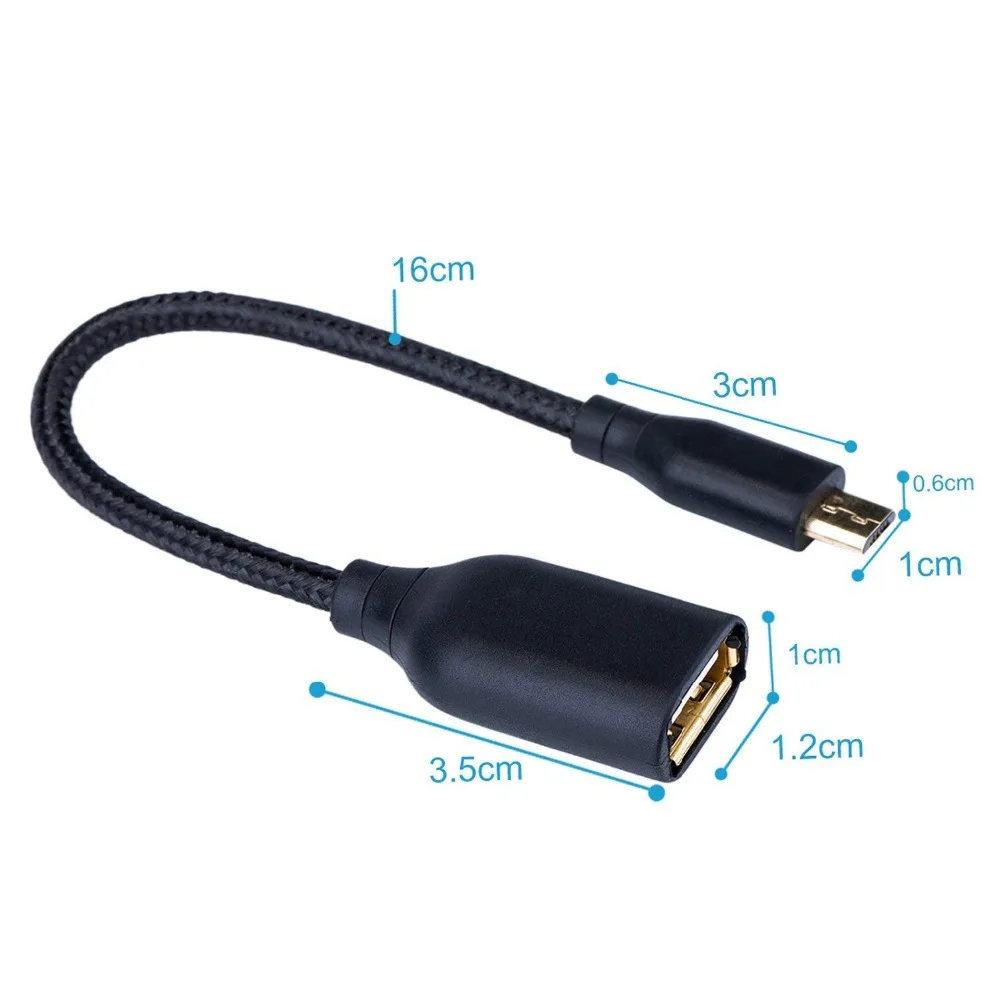 

Micro USB OTG Adapter Male to USB 2.0 Micro Adapter Converter for Samsung Xiaomi LG Huawei Android Mobile Phones Convertor Cable