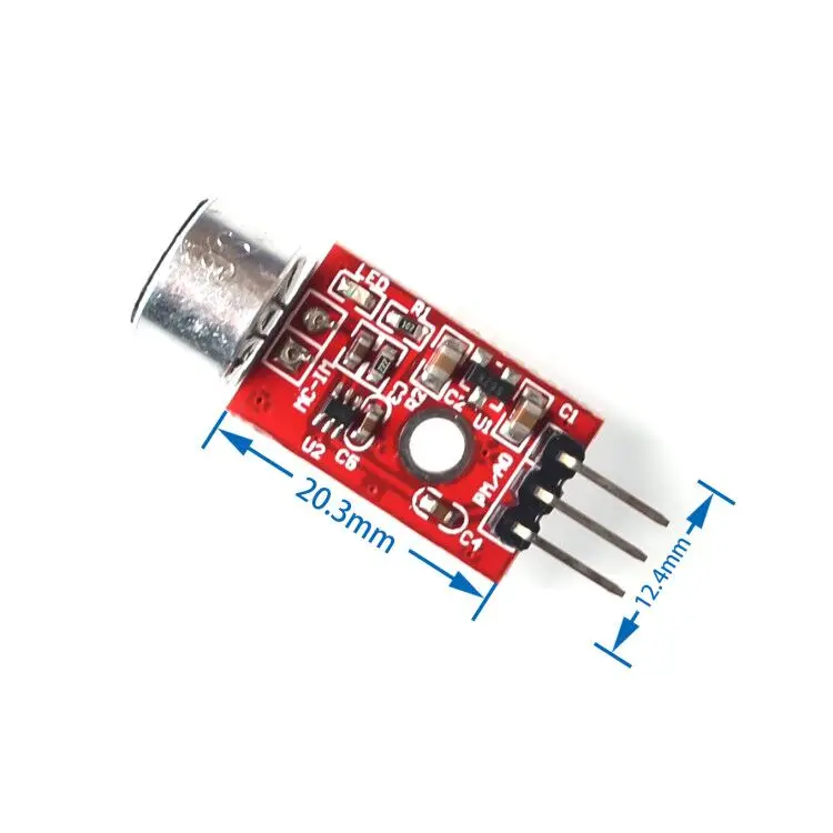 10 шт./лот MAX9812 микрофон усилитель звука MIC голосовой модуль для Arduino 3 В/3 5 В|amplifier