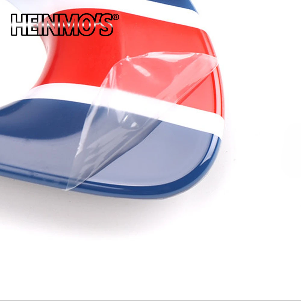 Car Housing Decal Styling Accessories For Mini Cooper F55 F56 Rear Tail Fog Light Lamp Frame Trim Cover Stickers For Mini Cooper