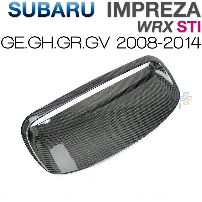Комплект вентиляционных отверстий на капоте JDM OEM из углеродного волокна для Subaru