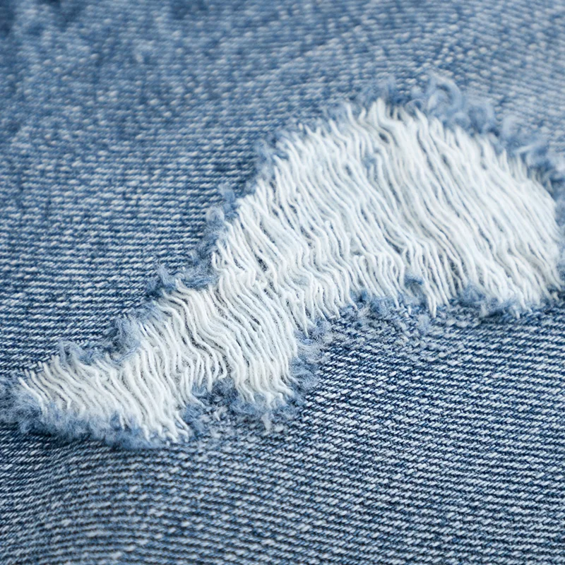 SEMIR мужские джинсы новые летние 2018 отверстие прямые девять минут брюки хлопковые