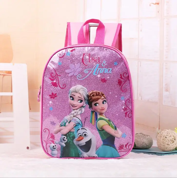 Мультяшный Mochilas Infantil Снежная королева, детский школьный рюкзак для маленьких девочек, милые рюкзаки для детского сада, детская школьная сумка Эльзы - Цвет: as picture