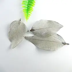 1 пар/упак. белый тон моделирование листьев персонализированные делая ювелирные изделия DIY Интимные аксессуары ручной работы заключения