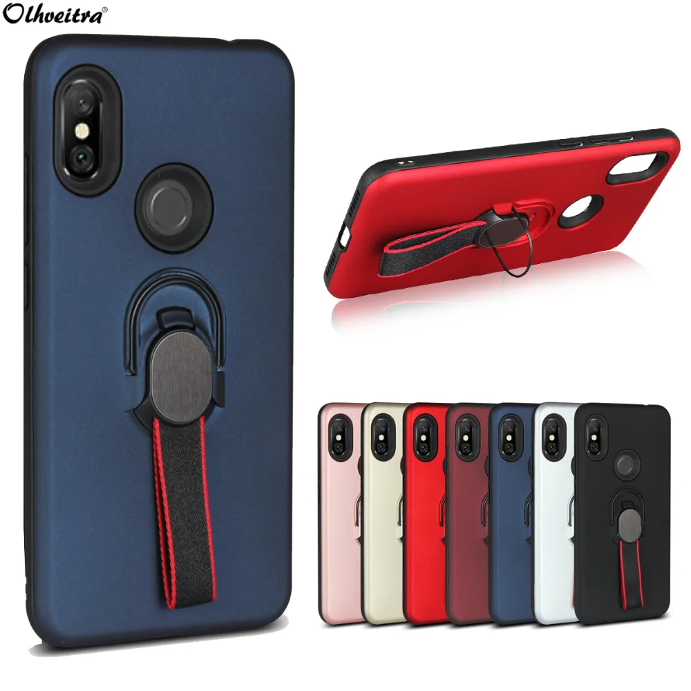 Olhveitra автомобильный кольцевой держатель подставка для телефона чехол Xiaomi mi 8 Redmi 5