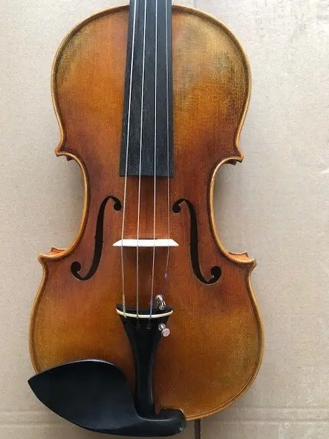 Мастер 4/4 Скрипки модель stradi 1 шт. верхом из обожжённого Клёна с задней приятный тон Скрипки NO3