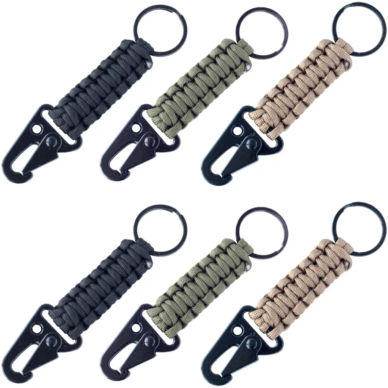 Buy 6PCS QingGear Paracord Survival Keychain Lanyard