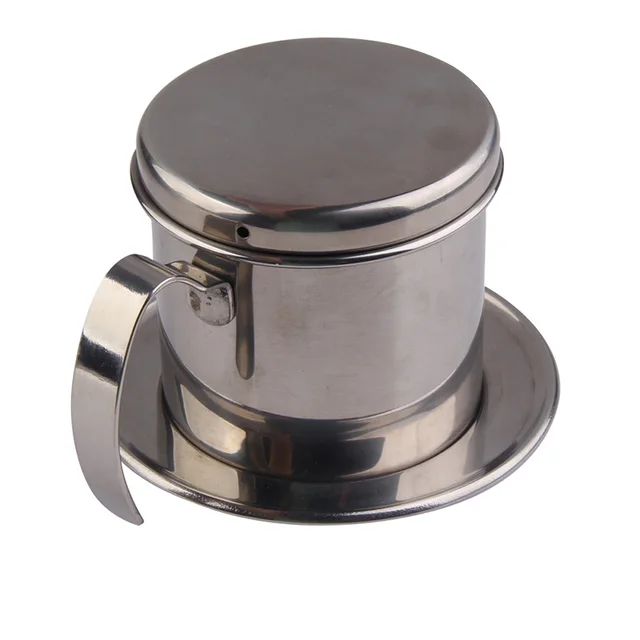 Cheap Reusable Coffee Filters Stainless Steel Metal Vietnamese Coffee Drip Cup Filter Maker Strainer Coffee Makers Kitchen Gadgets VC Cheap Reusable Coffee Filters Stainless Steel Metal Vietnamese Coffee Drip Cup Filter Maker Strainer Coffee Makers Kitchen Gadgets VC