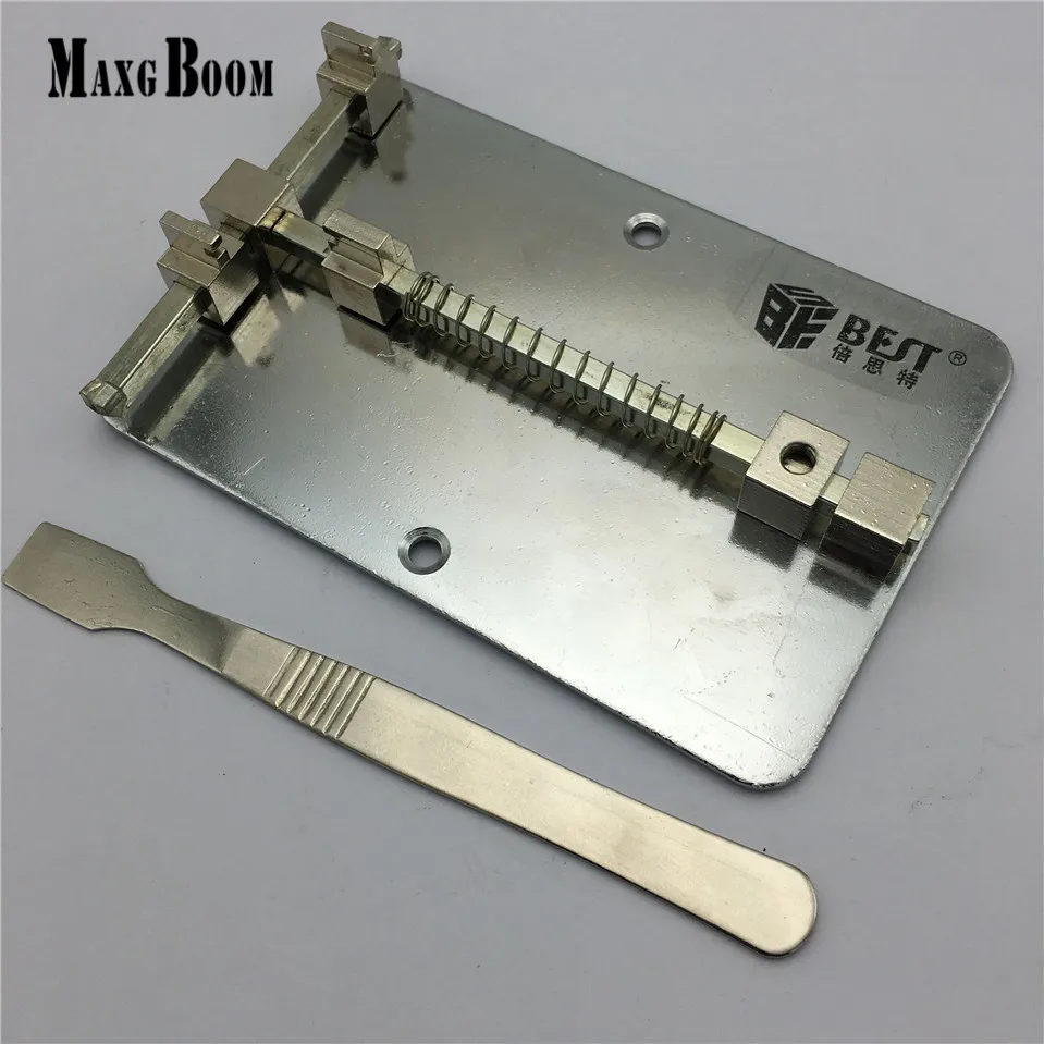 Free shipping Stainless steel cell phone pcb repair holder platform