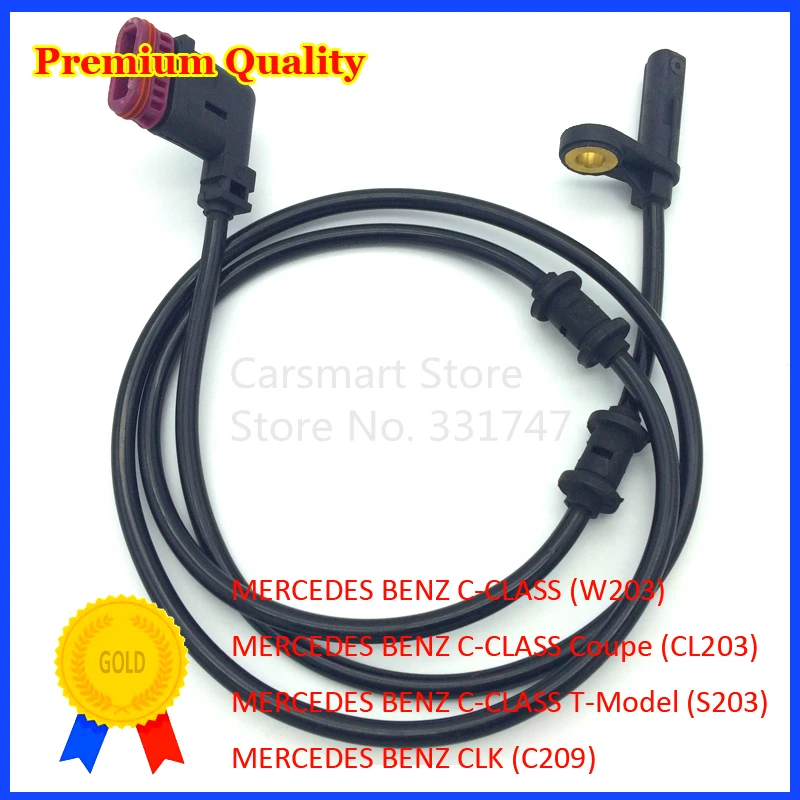 Mercedes Benz Clase C W203 1.8 N//S cubo de la rueda delantera con Sensor de ABS CL203