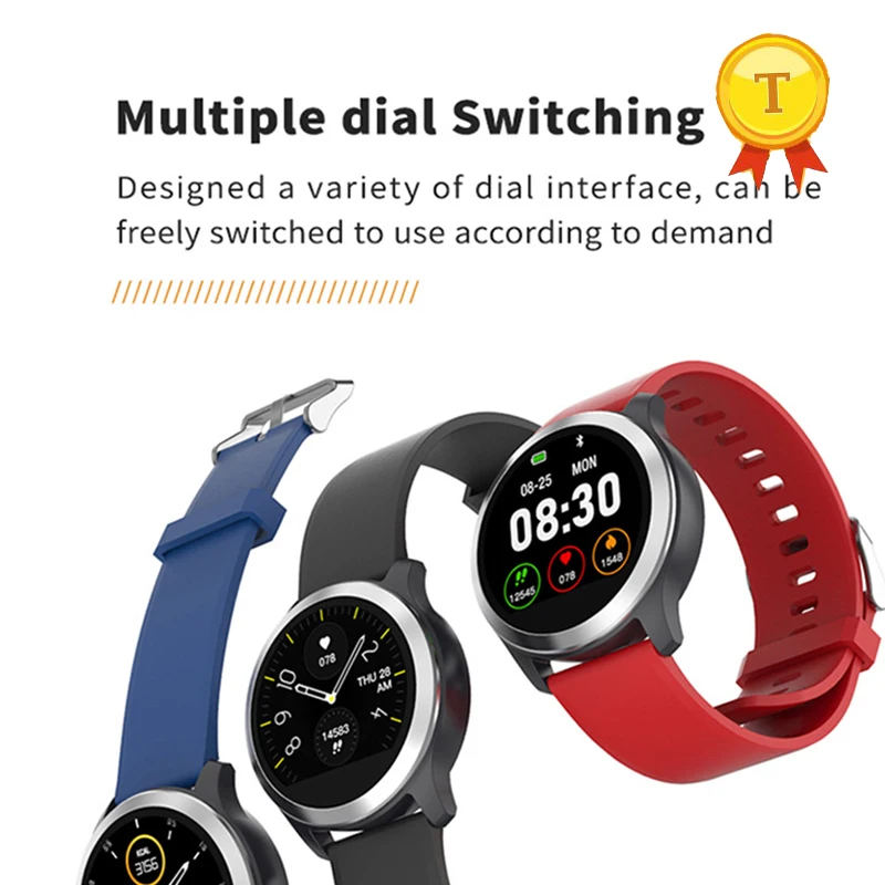 best selling accurate PPG Smart phone Watch ECG playback Diagram Blood Pressure Men Smartwatch Women smart band for ios android