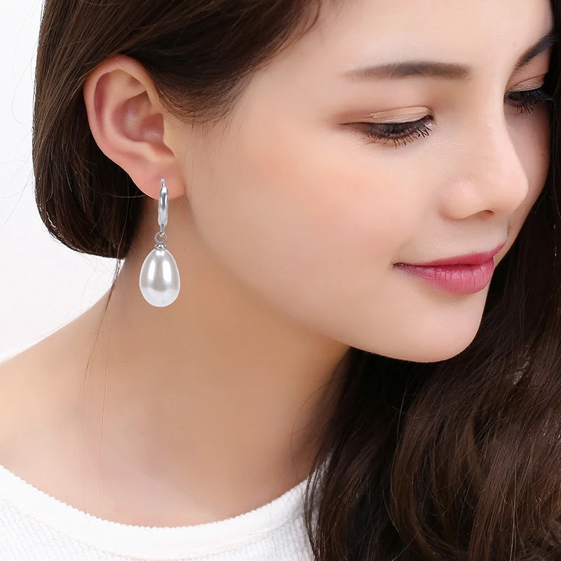 Buy Simple Simulated Pearls Classic Earring Brands