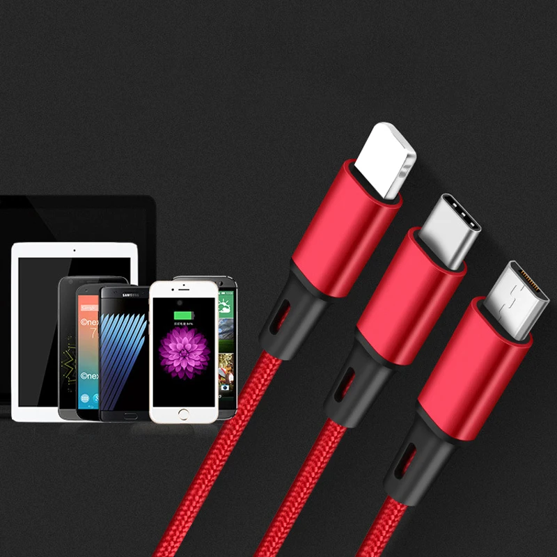 3in1 cable adapter for iphone 8