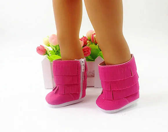 18 American girl font b dolls b font of the shoes Leather shoes sandals high heels