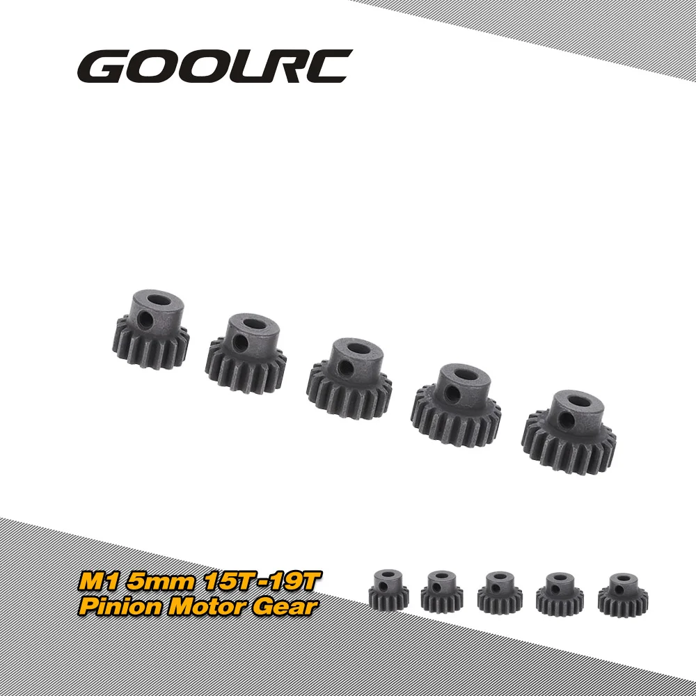 

M1 5mm 15T 16T 17T 18T 19T Pinion Motor Gear Combo Set for 1:8 RC Car Brushed Brushless Motor RC Part Accessory