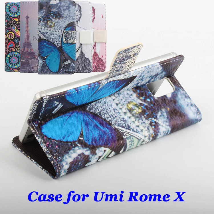 

High Quality Luxury Case For Umi Rome X Flip Cover Case With Card Slot For Umi Rome-X Cover Case Phone Cases