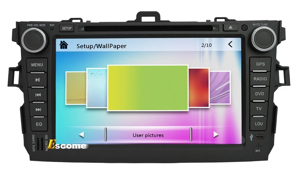 Sale MTK3360 Car DVD Automotivo DVD Player For Toyota Corolla 2006 2007 2008 2009 2010 2011 with Bluetooth Radio GPS Navigation 17 Sale MTK3360 Car DVD Automotivo DVD Player For Toyota Corolla 2006 2007 2008 2009 2010 2011 with Bluetooth Radio GPS Navigation 17