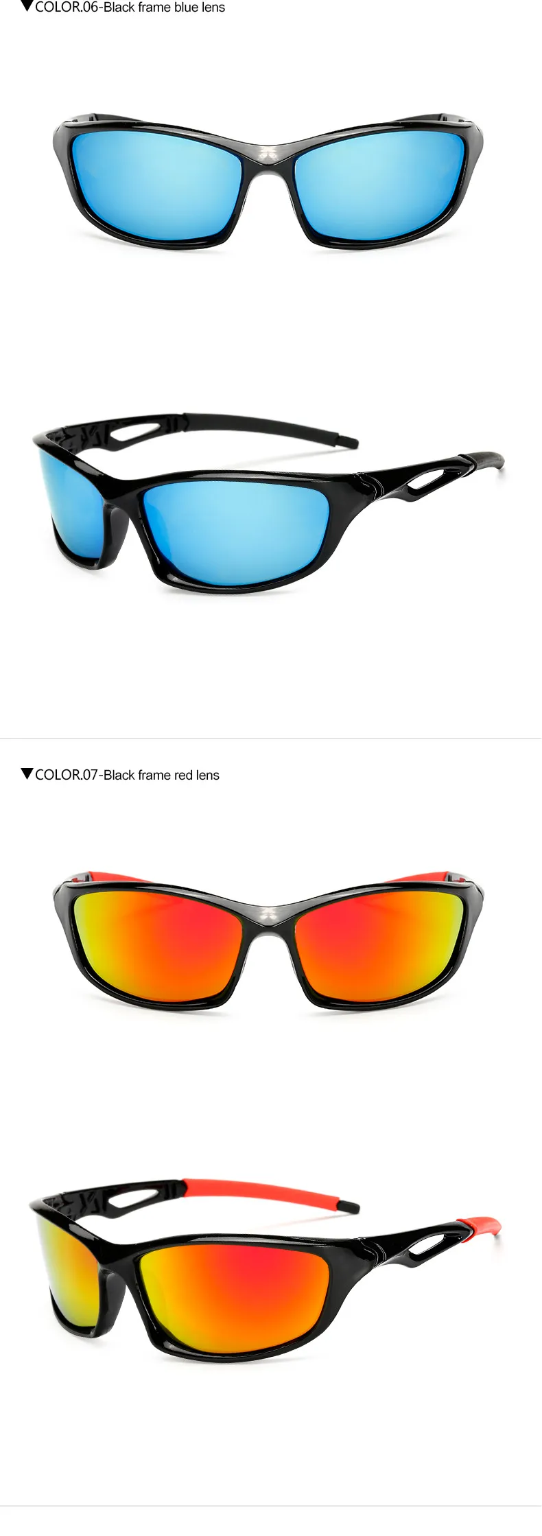 Новинка, поляризованные мужские спортивные солнцезащитные очки для рыбалки, полароидные линзы UV400