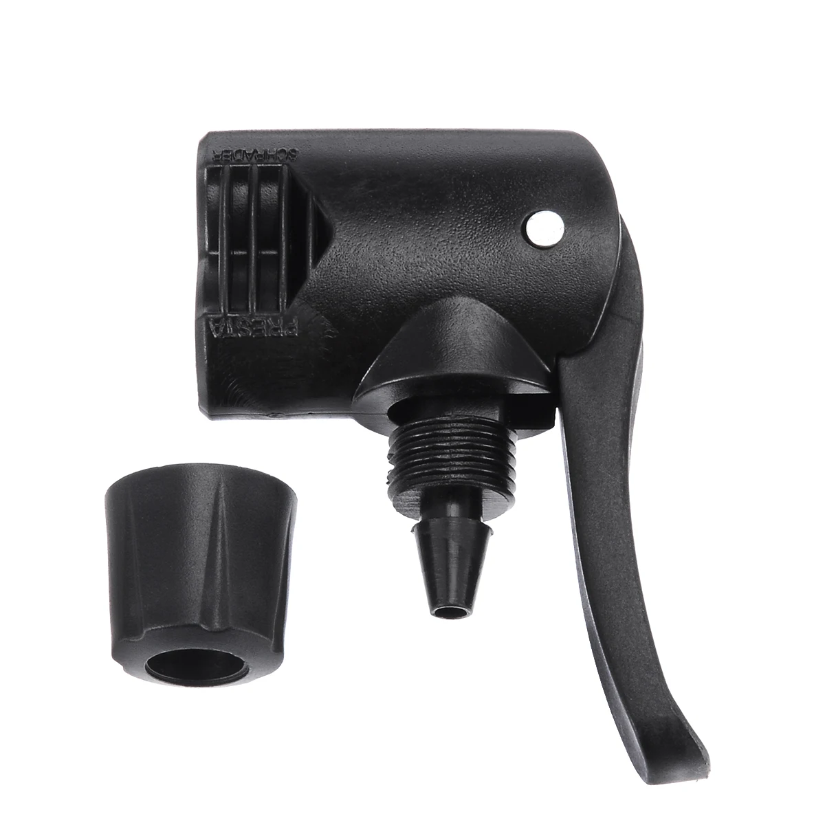 NEW Bicycle Bike Cycle Tyre Tube Replacement Pump Replacement Floor Pump Dual Head Air Pump Adapter Valve For Presta Schrader