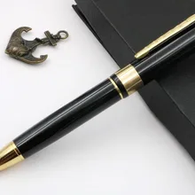 Новое поступление JINHAO 250 золотой черный цветной металлический Подарочная шариковая ручка