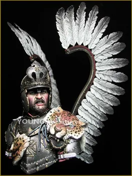 

1:10 Resin Figure Bust Polish Wing Cavalry Game Soldier model X04
