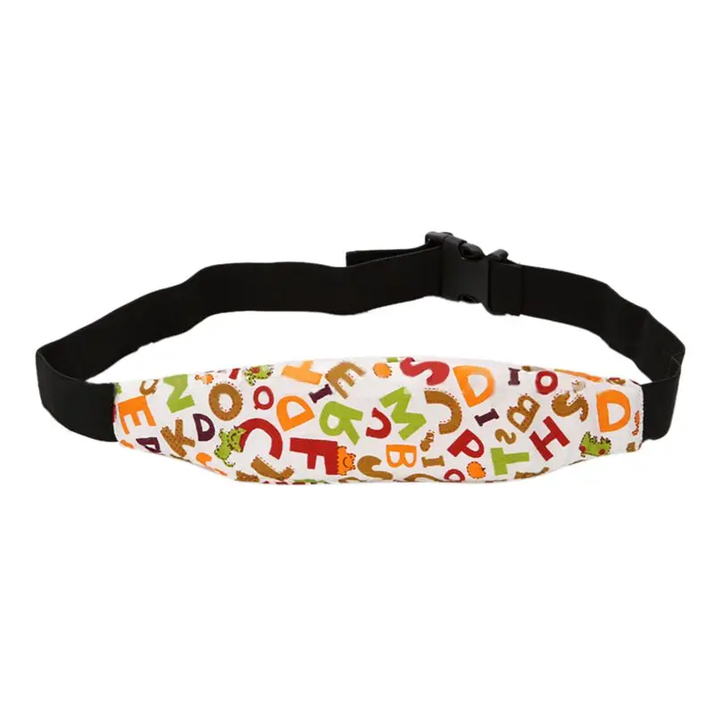 

Random Patterns Infants Baby Head SUpport Pram Stroller Safety Seat Fastening Belt Adjustable Playpens Car Safety Seat Sleep P