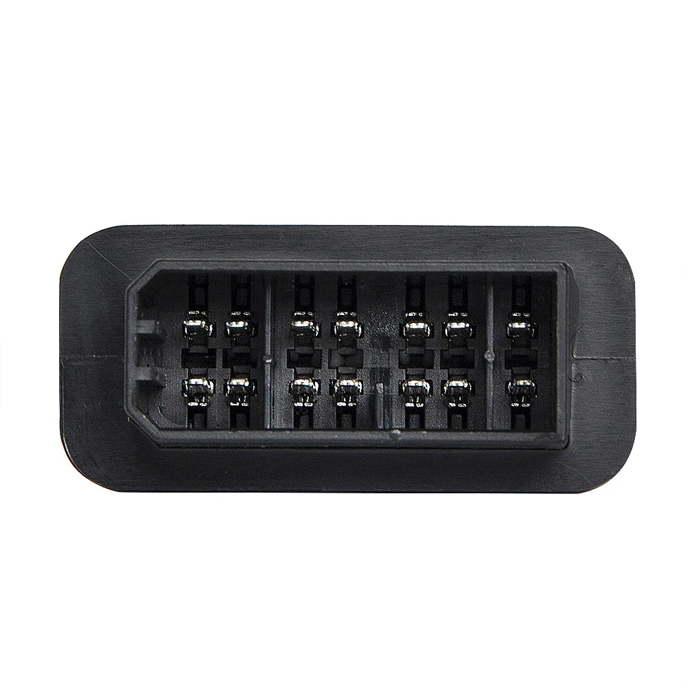 OBD2 Кабель адаптер для Nissan 14 контактный to OBD OBDII 16 Pin гнездовой разъем