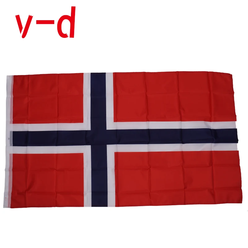 Бесплатная доставка xvggdg новый флаг norway 3 фута x 5 висячий norwean полиэстер