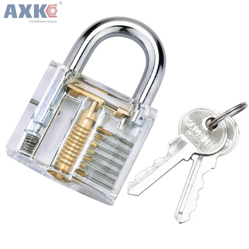 

AXK Practice Lock With Broken Key Removing Hooks Lock Kit Locksmith Wrench Row Tension Tool Extractor Set Furniture Hardware