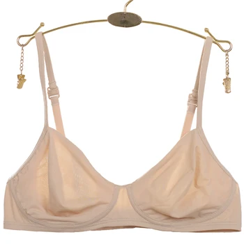 

bralette Women's Wire Free Bra Multifunctional Straps Cross Back Halter Bralette Soft Bras For Women