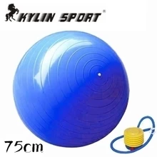 Горячая прибор для занятия йогой фитнеса с насосом мяч для упражнений домашний баланс Поезд