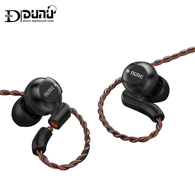 DUNU DK-4001 Hi-Fi аудио высокого разрешения бериллия PVD 5 драйвер(4 Knowles BA+ 1DD) гибридные наушники MMCX съемный кабель a.c.i.s DK4001 - Цвет: DK-4001