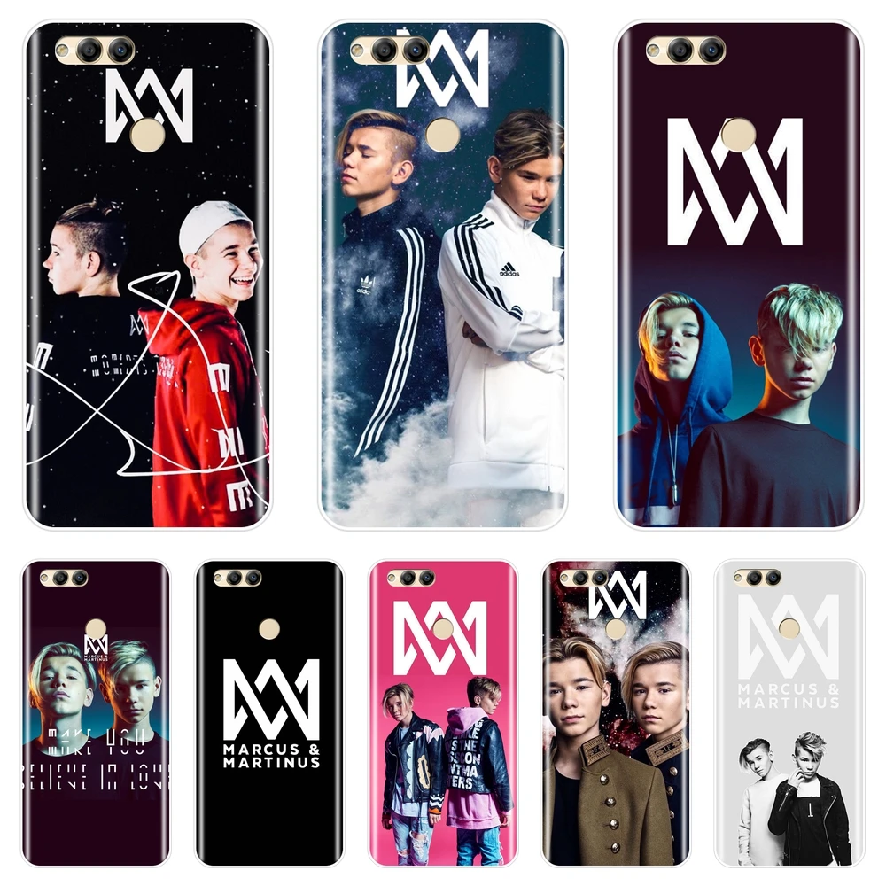 

Phone Case For Huawei Honor 8X MAX 10 9 8 Soft Silicone Marcus And Martinus Back Cover For Honor 7 8 9 10 Lite 7S 7X 7A 7C Pro