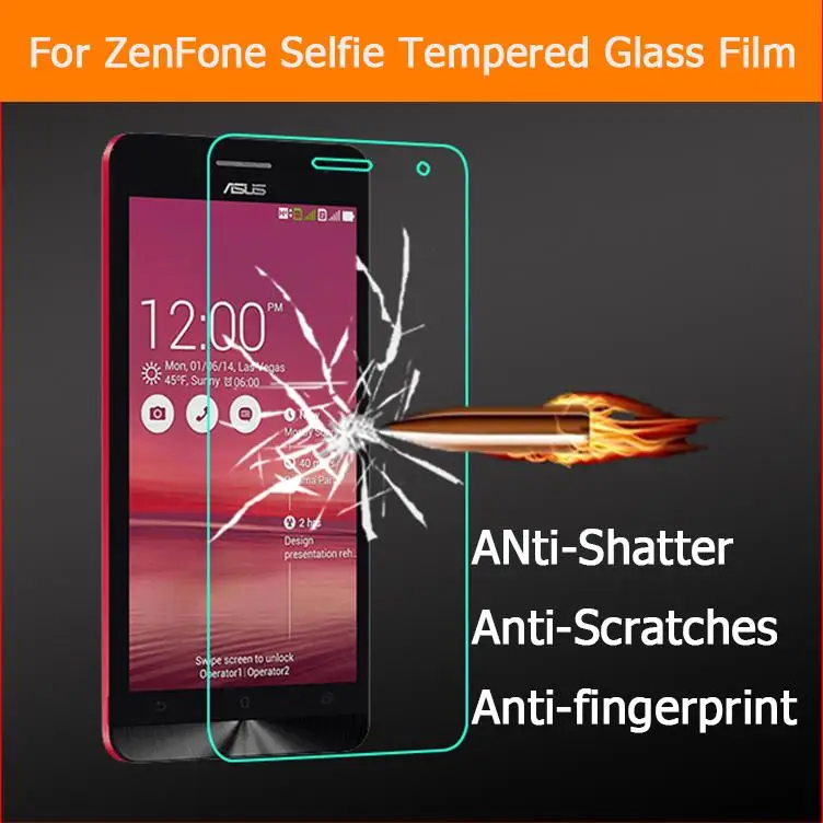Защитное стекло ShuiCaoRen закаленное 9H для Asus Zenfone 2 ZE551ML ZE550ML 5 дюйма|screen protector|glass