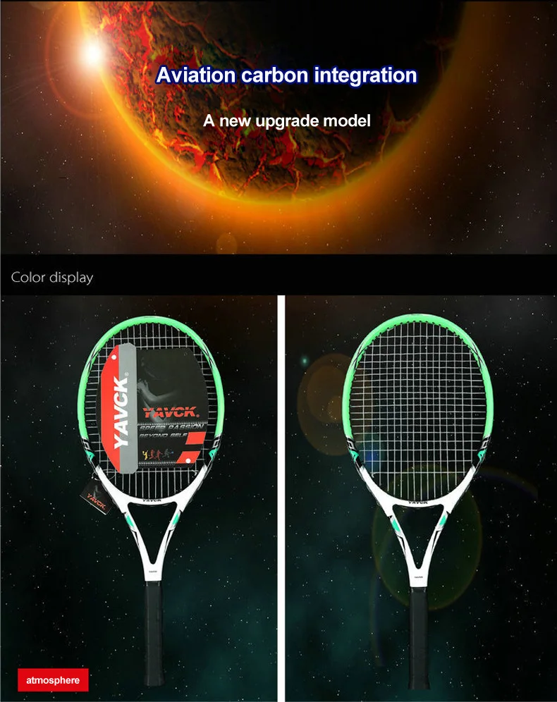 Теннисная ракетка raquete из углеродного волокна Материал верха струна для теннисной ракетки raquetas de tenis