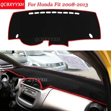 Автомобильный Стайлинг приборной панели Избегайте свет коврик полиэстер для Honda Fit 2008-2013 Инструмент крышка платформы защитные коврики